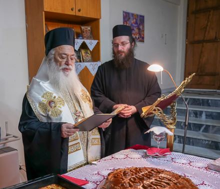 Ομιλία και κοπή Βασιλόπιτας στην ενορία του Αγίου Γεωργίου Βεροίας