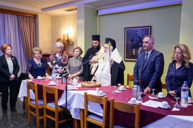 Ο Μητρ. Βεροίας στην Φιλόπτωχη Αδελφότητα Κυριών Βέροιας