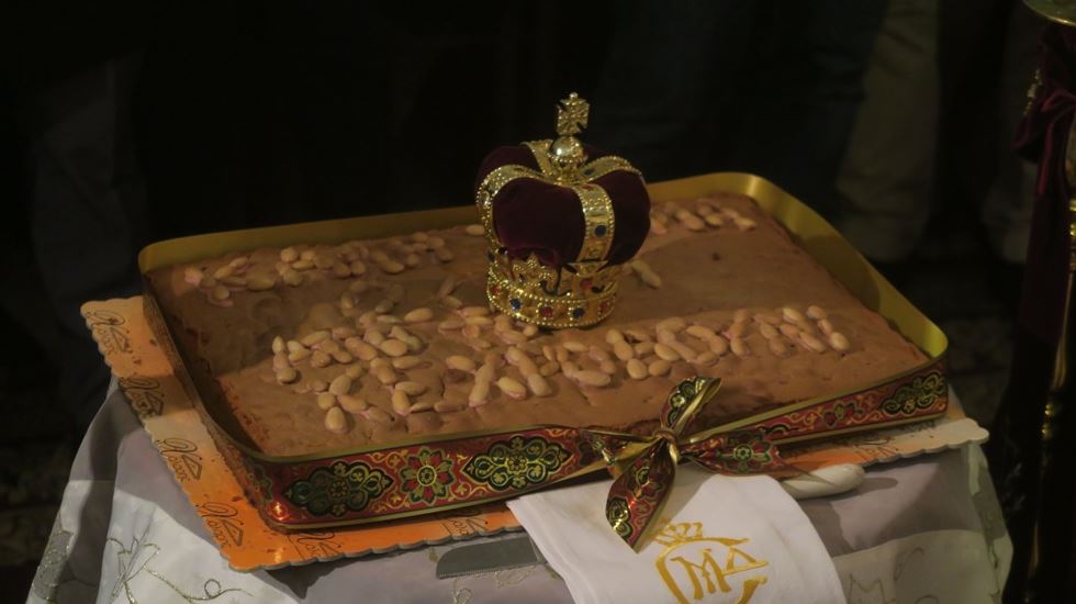 Στην κρύπτη του Αγίου Δωροθέου έγινε η κοπή της βασιλόπιτας