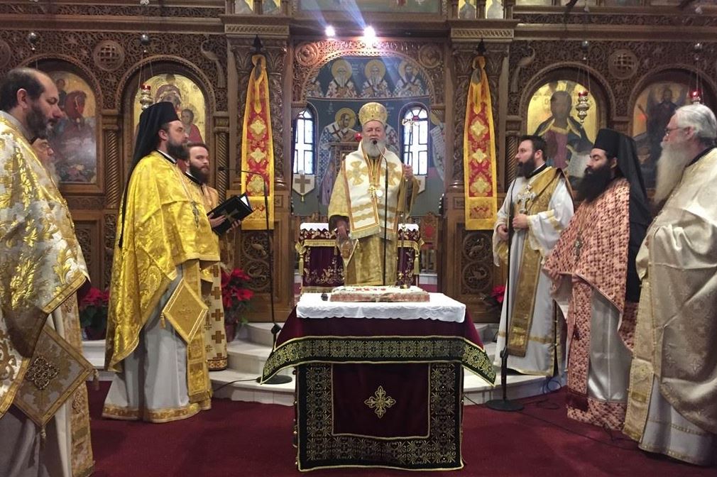 Η πρώτη του Νέου Έτους στην Ι.Μ. Χαλκίδος