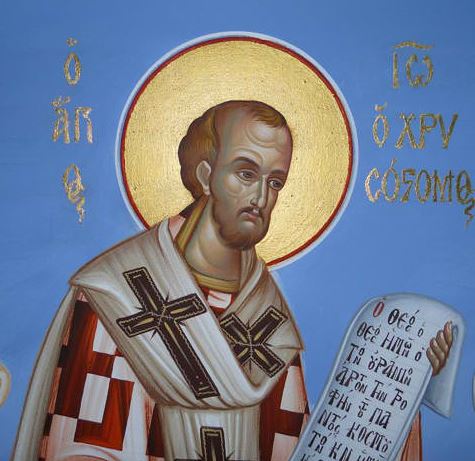 Λόγος Αγ.Ιωάννου Χρυσοστόμου για την Αρχή του Χρόνου