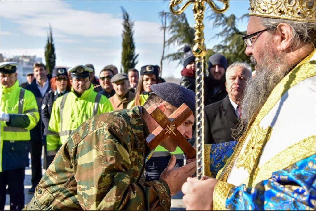 Ο εορτασμός των Θεοφανείων στη Μητρόπολη Λαρίσης