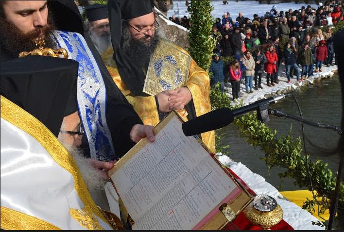 Η εορτή των Θεοφανείων στη Μητρόπολη Εδέσσης