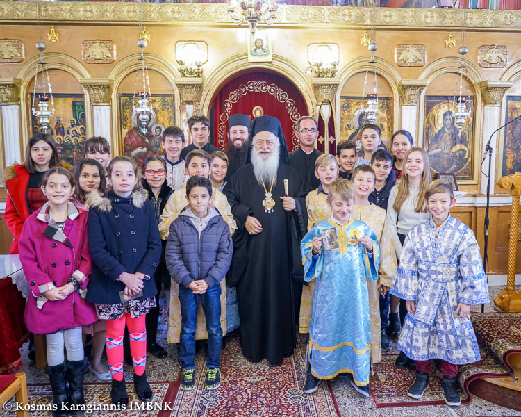 Ο Σεβασμιώτατος κ. Παντελεήμων στα Παλατίτσια Ημαθίας (φώτο)