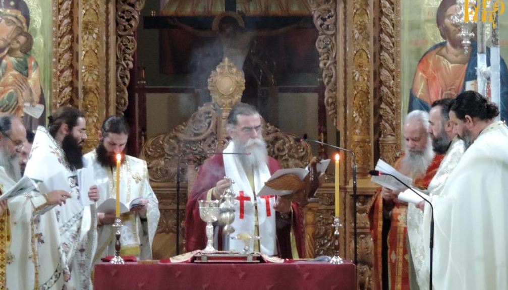 Με Ιερά Αγρυπνία εόρτασαν στην Άρτα τον Άγιο Γρηγόριο