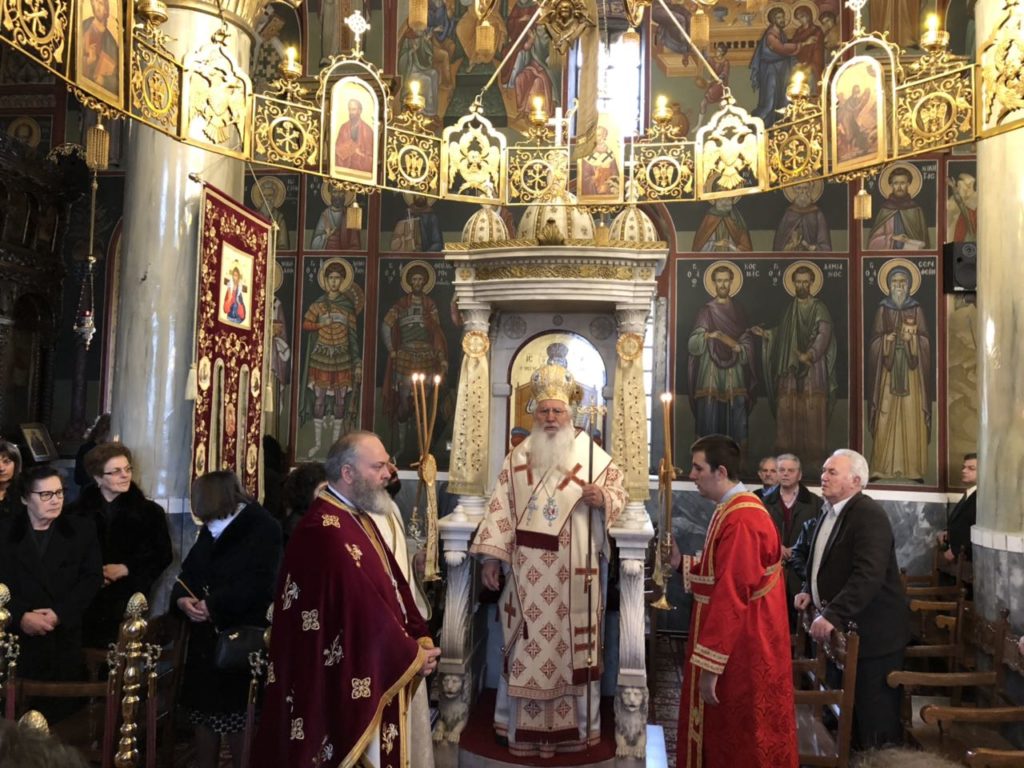 Αρχιερατική Θεία Λειτουργία στο Πυρί Θηβών