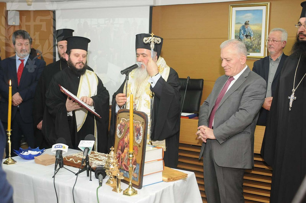 Ο Μητρ. Νεαπόλεως στην Ένωση Δήμων Κ. Μακεδονίας