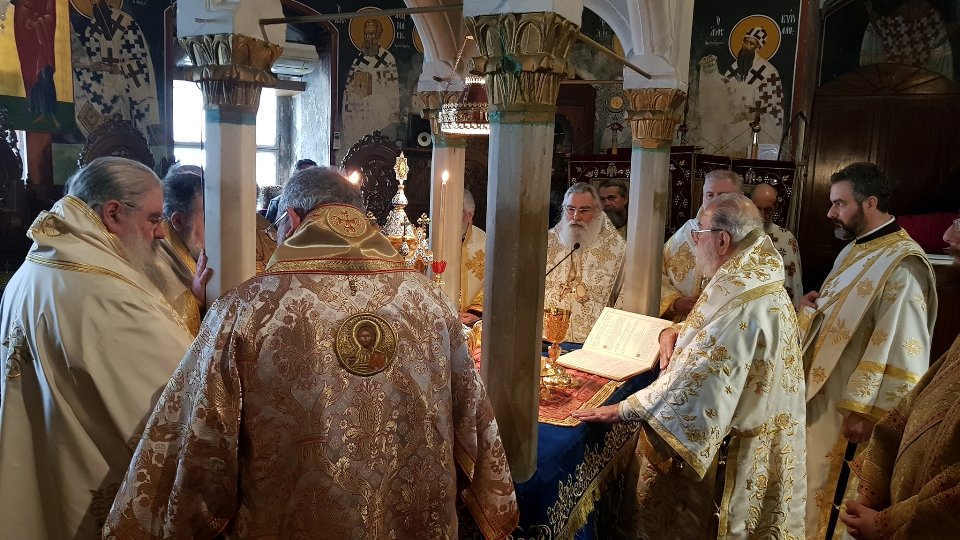 Πολυαρχιερατικό συλλείτουργο στη Λάρνακα