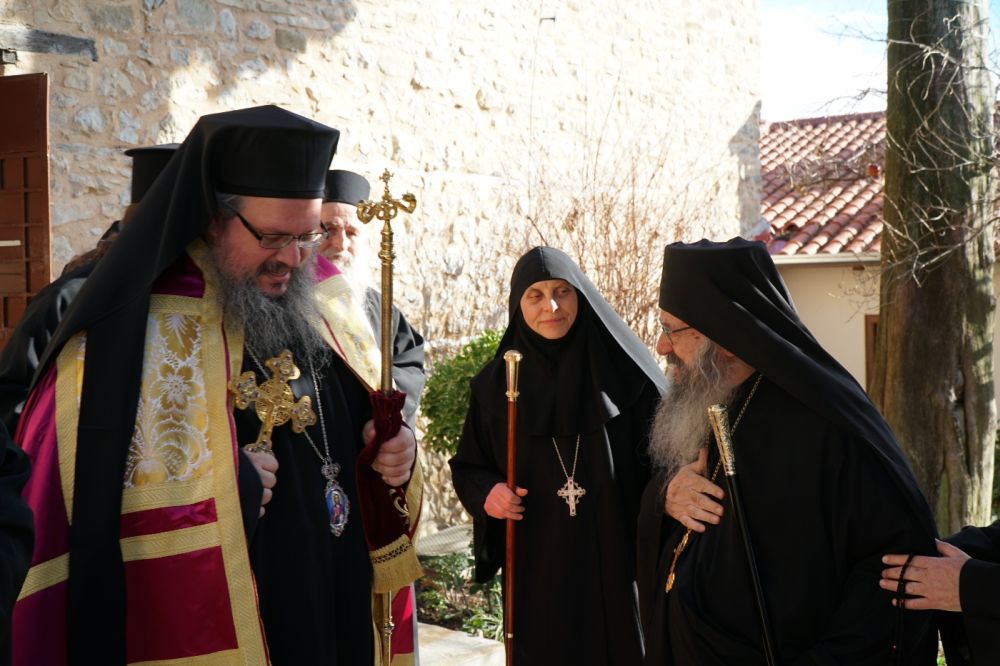 Στην Ι.Μ. Κορμπόβου ο Μητρ. Λαρίσης κ. Ιερώνυμος