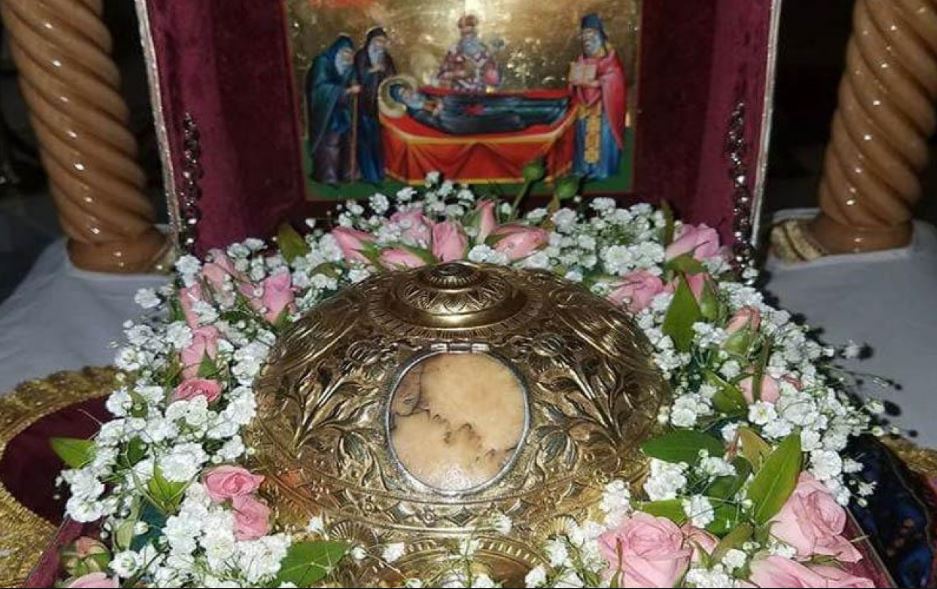 Η Λεμεσός θα υποδεχτεί την Τίμια Κάρα του οσίου Δαυίδ του εν Ευβοία