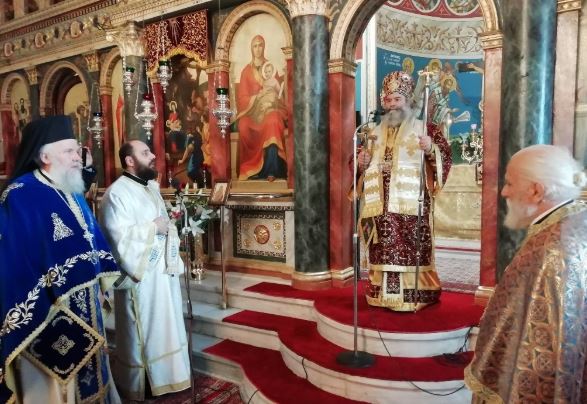 Ο Μητρ. Μάνης στους Μολαούς Λακωνίας