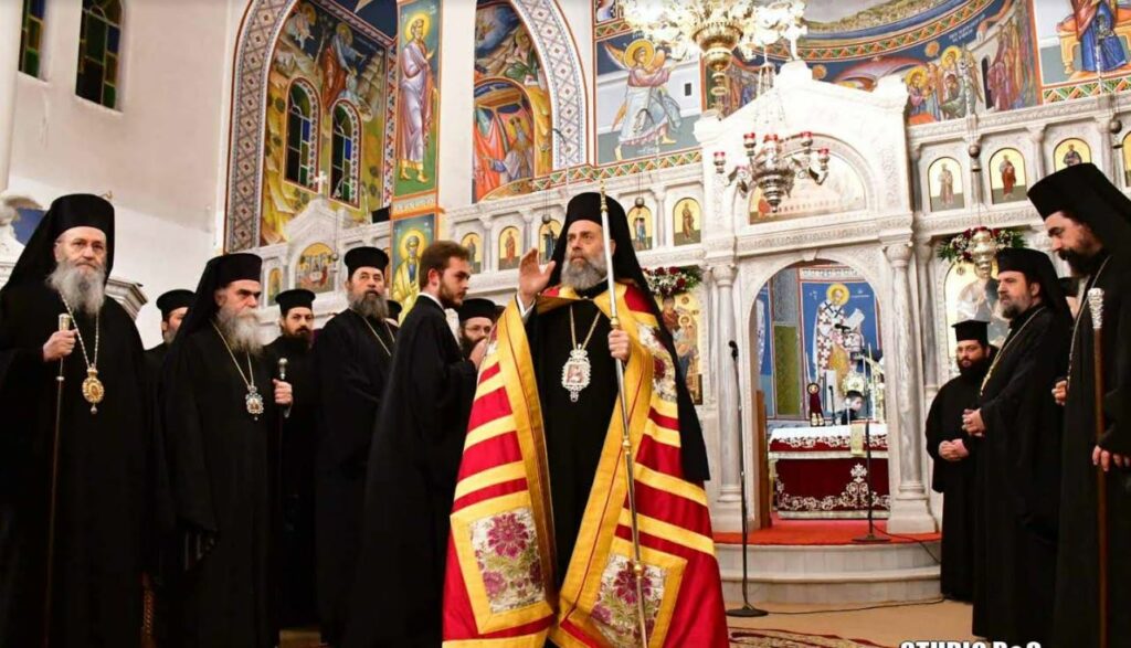 Πολυαρχιερατικός Εσπερινός για τον πολιούχο του Ναυπλίου