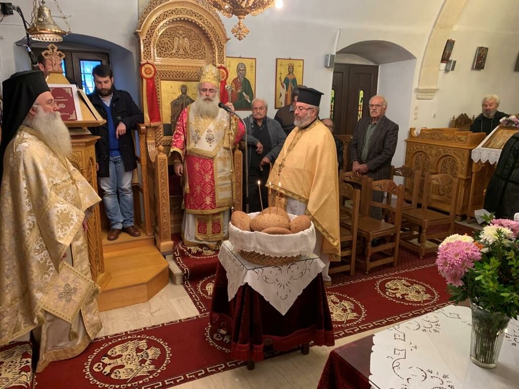 Ο Μητρ. Ιεραπύτνης στην ενορία των Πεύκων Σητείας