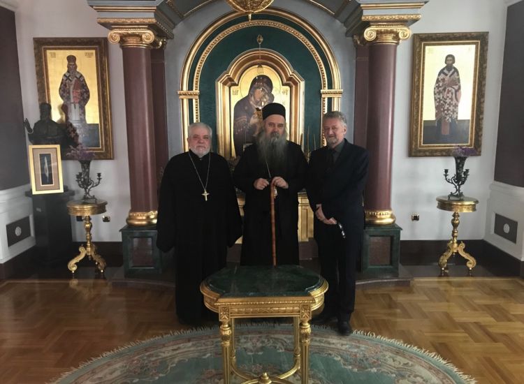 Епископ Фотије примио представнике „Просвјете“