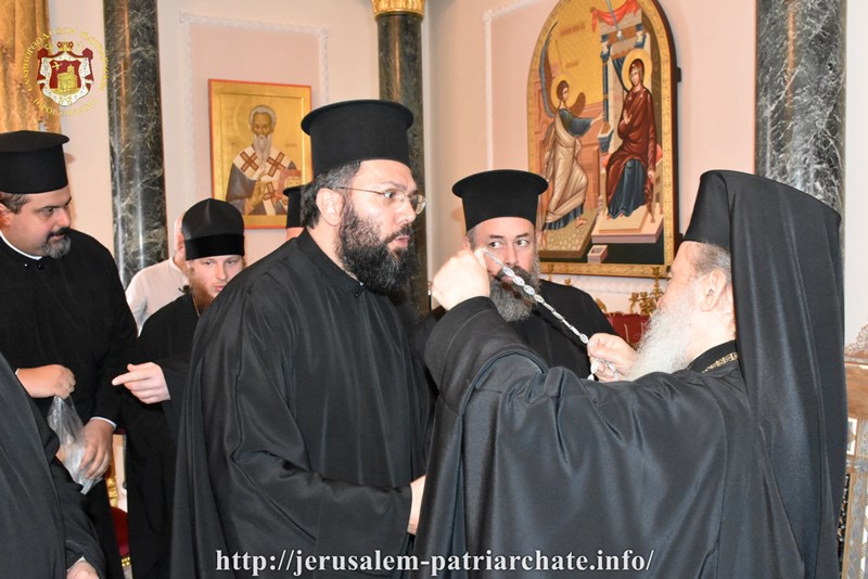 O Μητρ. Αυστροουγγαρίας στο Πατρ. Ιεροσολύμων