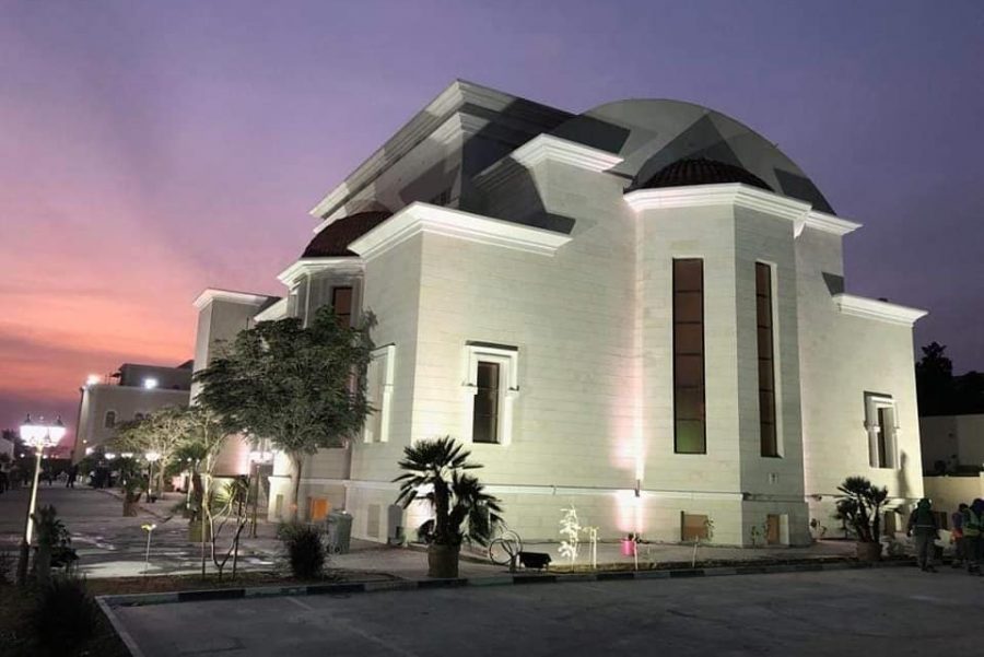 تدشين كنيسة القديسين إسحق السرياني وجوارجيوس اللابس الظفر في قطر