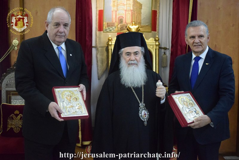 A DELEGATION FROM GREECE AND THE REPUBLIC OF CYPRUS VISITS THE PATRIARCHATE ON EXPATRIATE MATTERS