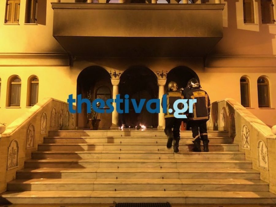 Αναρχικοί τοποθέτησαν εμπρηστικό μηχανισμό σε εκκλησία στη Θεσσαλονίκη