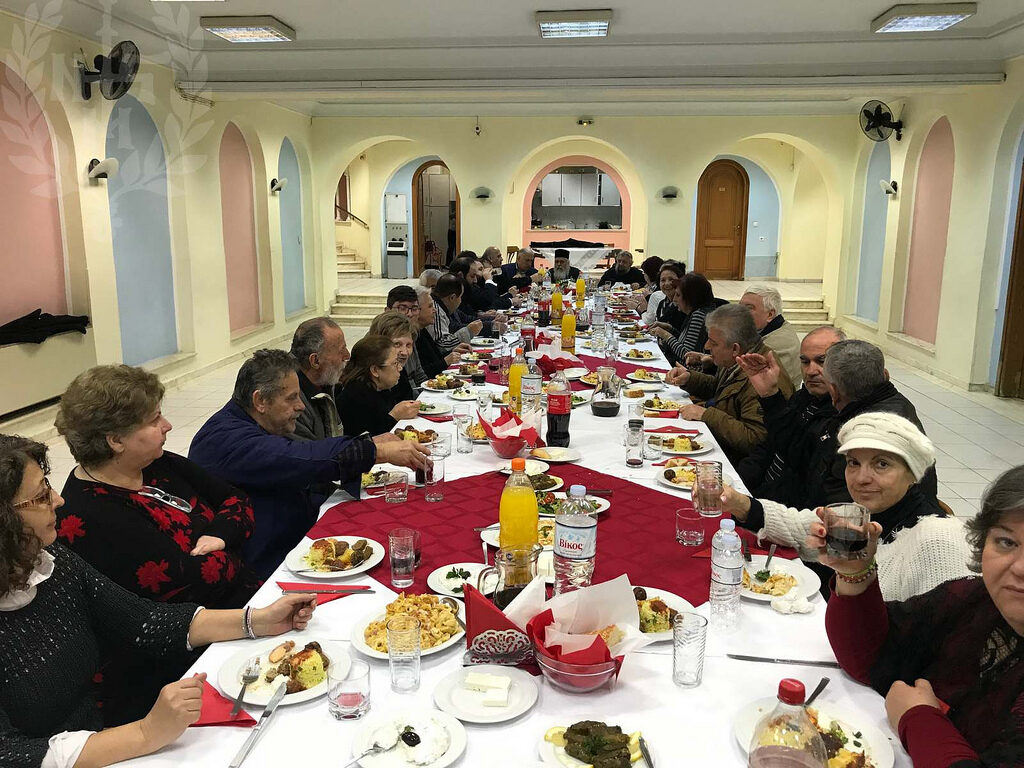 Γεύμα συνεργατών στη Μητρ.Νεαπόλεως