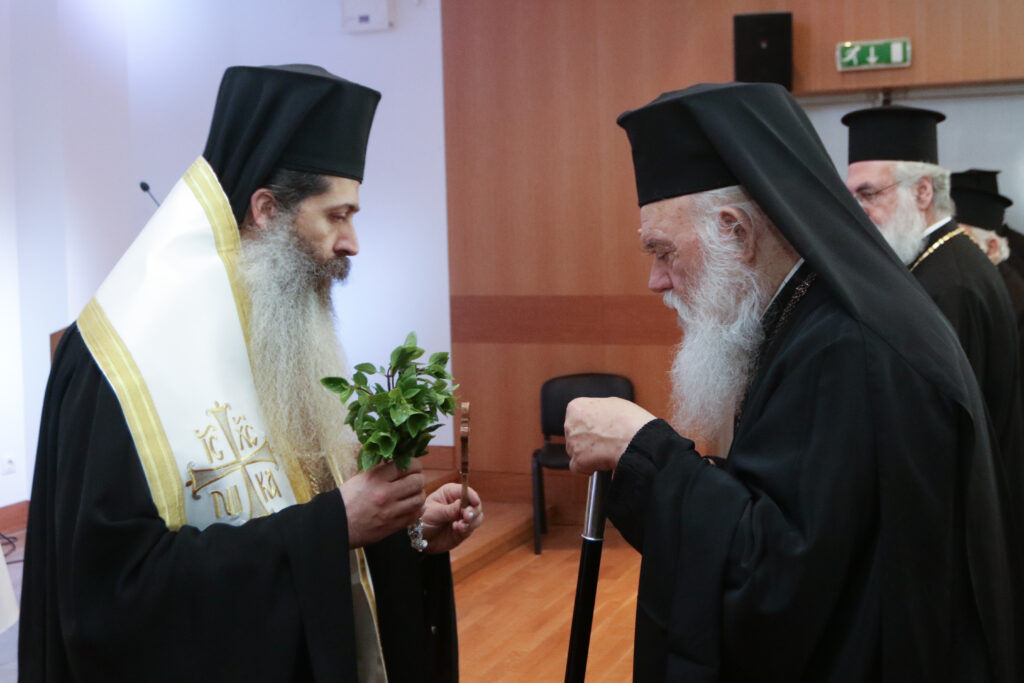 Ieronymos blesses the opening of programs at Pastoral Training Institute