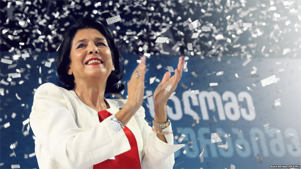 სალომე ზურაბიშვილი კონსტანტინოპოლის საპატრიარქოს საფრანგეთის ეპარქიის მიტროპოლიტს შეხვდა