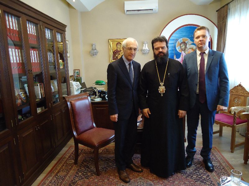 Στον Μητρ. Μαρωνείας ο Ρώσος Πρόξενος