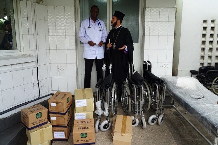 Donation of Medicines to Hospitals in the Congo by the Holy Metropolis