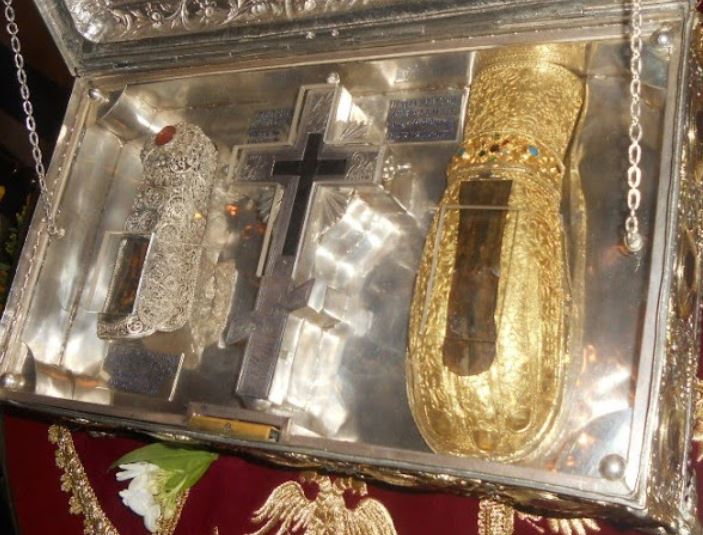 Η τίμια χείρα της Αγίας Μαγδαληνής από το Άγιον Όρος στη Θεσσαλονίκη