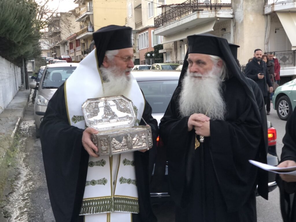 Η Λιβαδειά υποδέχθηκε τον Άγιο Λουκά τον Ιατρό