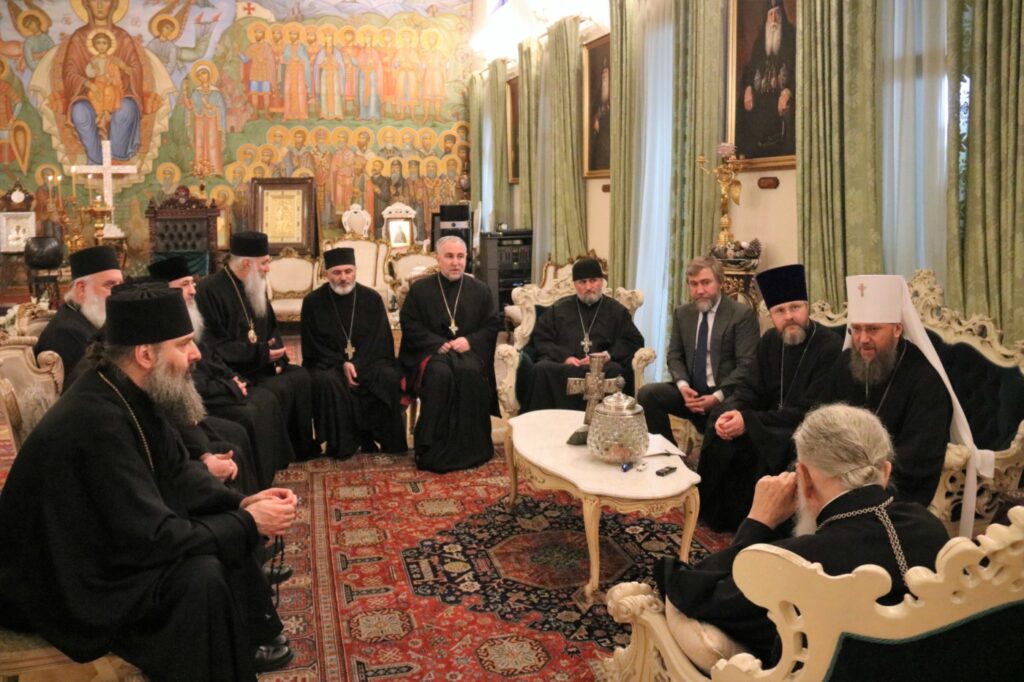 Στον Πατριάρχη Γεωργίας για τις εξελίξεις στην Ουκρανία