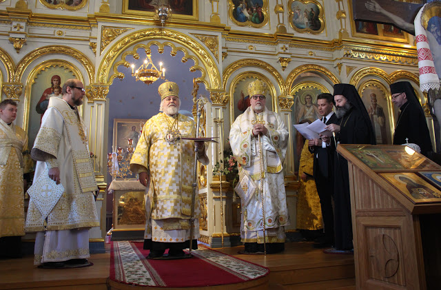 Η ενθρόνιση του νέου Μητροπολίτου Κουόπιο και Καρελίας Αρσενίου