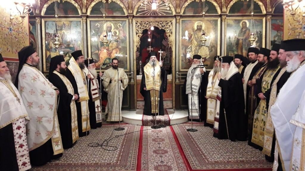 Η Εξόδιος του αδελφού του μακαριστού Χριστοδούλου