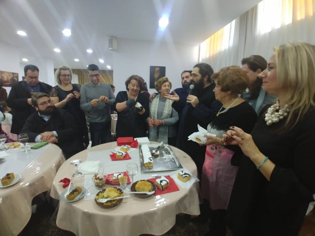 Θεσσαλονίκη: Στιγμές από την Αγιοβασιλόπιτα του Αγίου Φωτίου