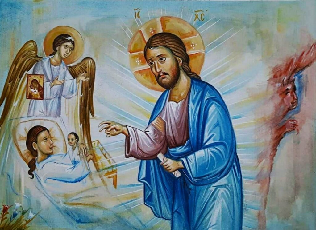 Η πρώτη – πρώτη ευχή της Εκκλησίας: Εις γυναίκα λεχώ