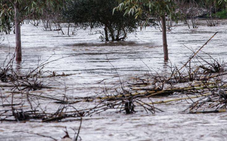 Αποκλεισμένη λόγω κακοκαιρίας η Μονή στο Φόδελε Ηρακλείου Κρήτης (βίντεο)