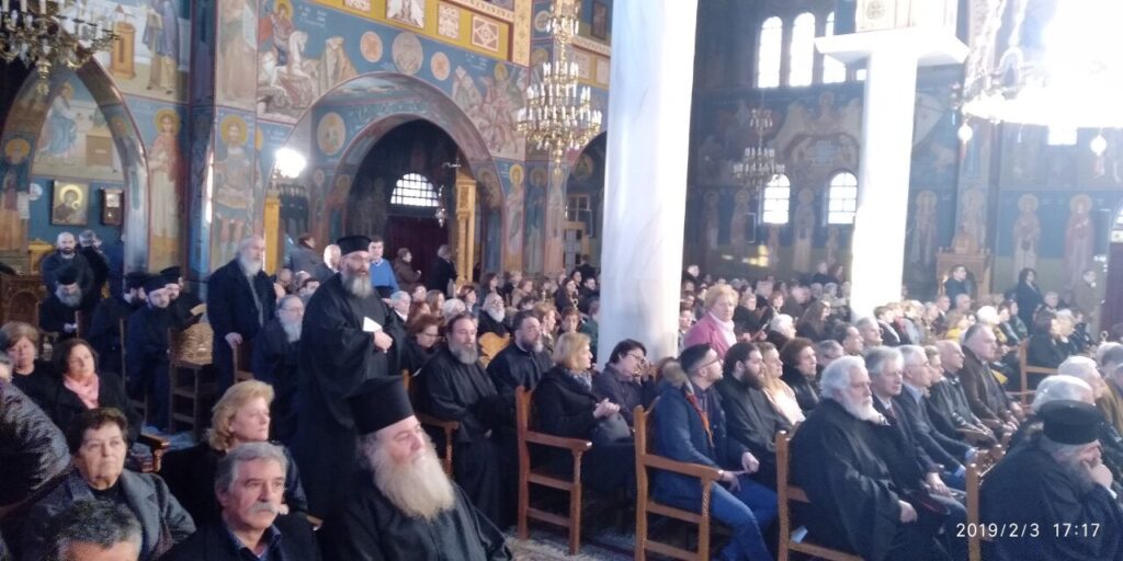 Η οικογένεια της Ι.Μ. Κηφισίας έκοψε τη Βασιλόπιτά της (φώτο)