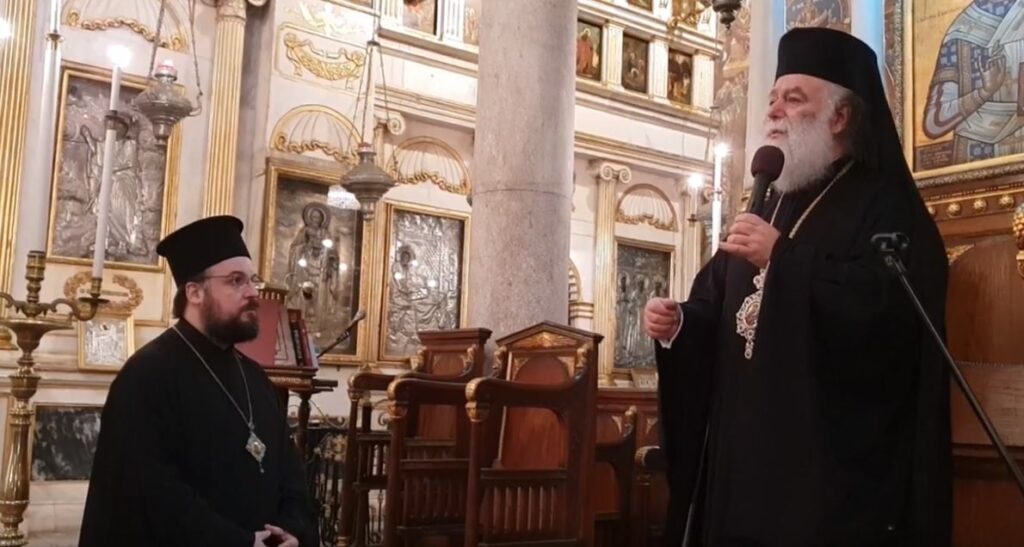 Τα δάκρυα συγκίνησης του Πατρ. Αλεξανδρείας