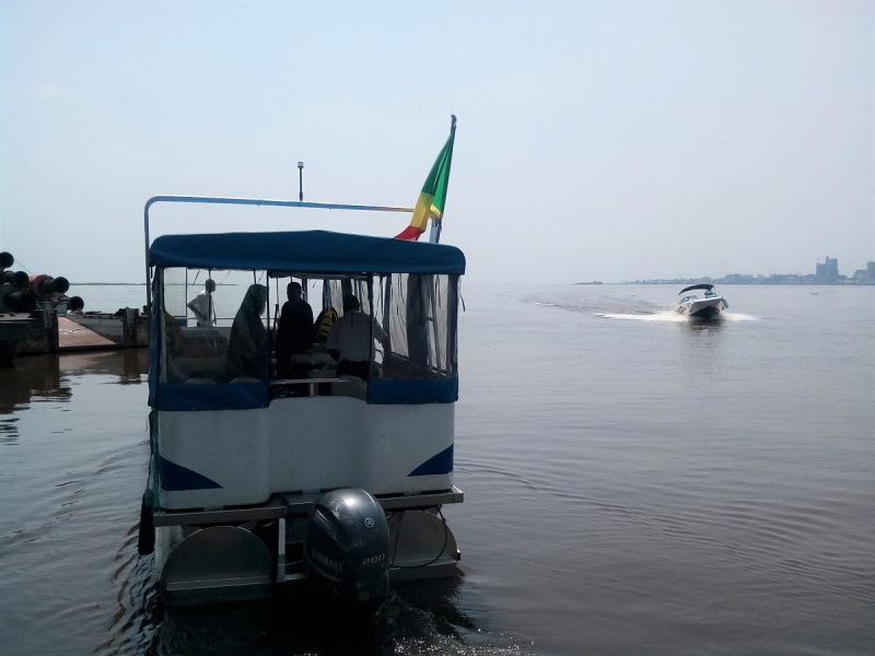 The Patriarch of Alexandria  traveled by boat