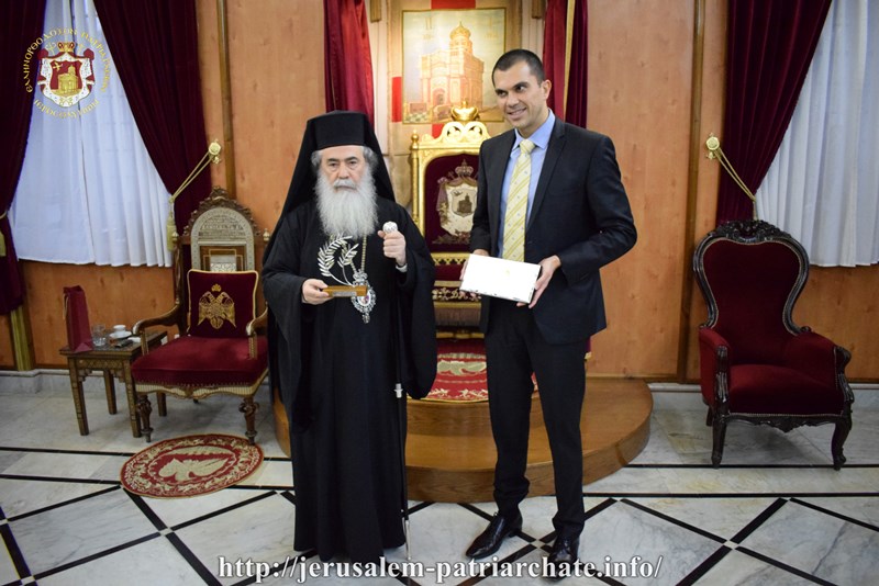 نائب وزير السياحة القبرصي يزور البطريركية