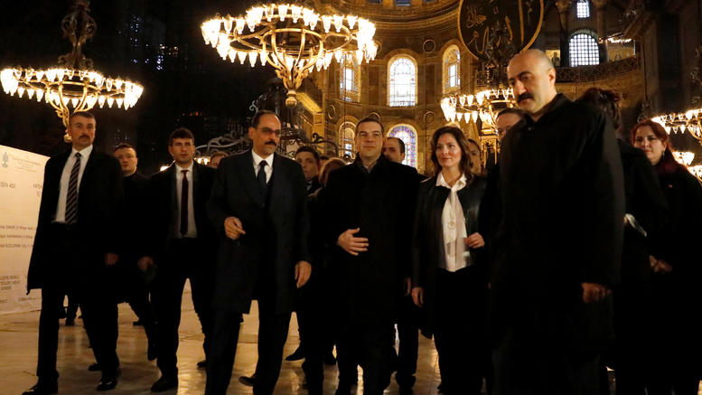 Το tweet του πρωθυπουργού για την επίσκεψη στην Αγιά Σοφιά