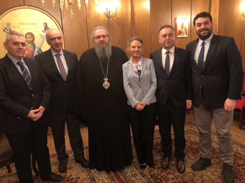 Ο πρ. Πρόεδρος της Βουλής στον Μητρ.Λαρίσης