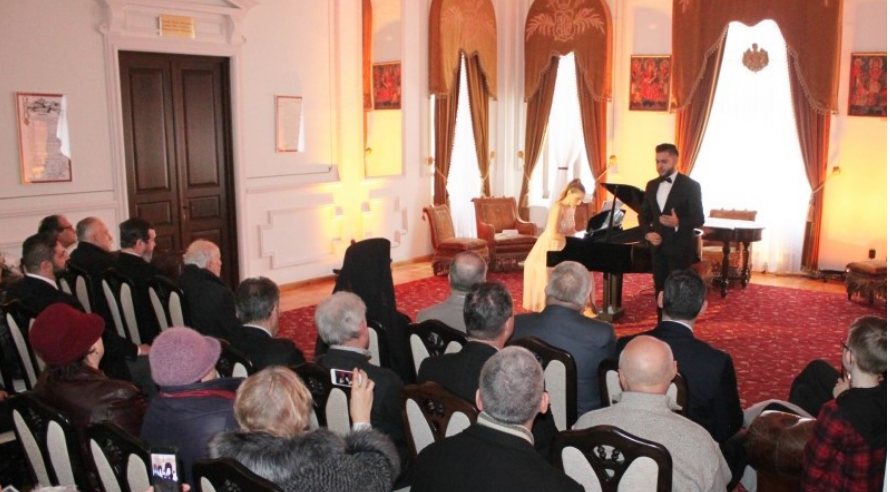Hramul de la Muzeul eparhial din Galați s-a încheiat cu un recital de pian