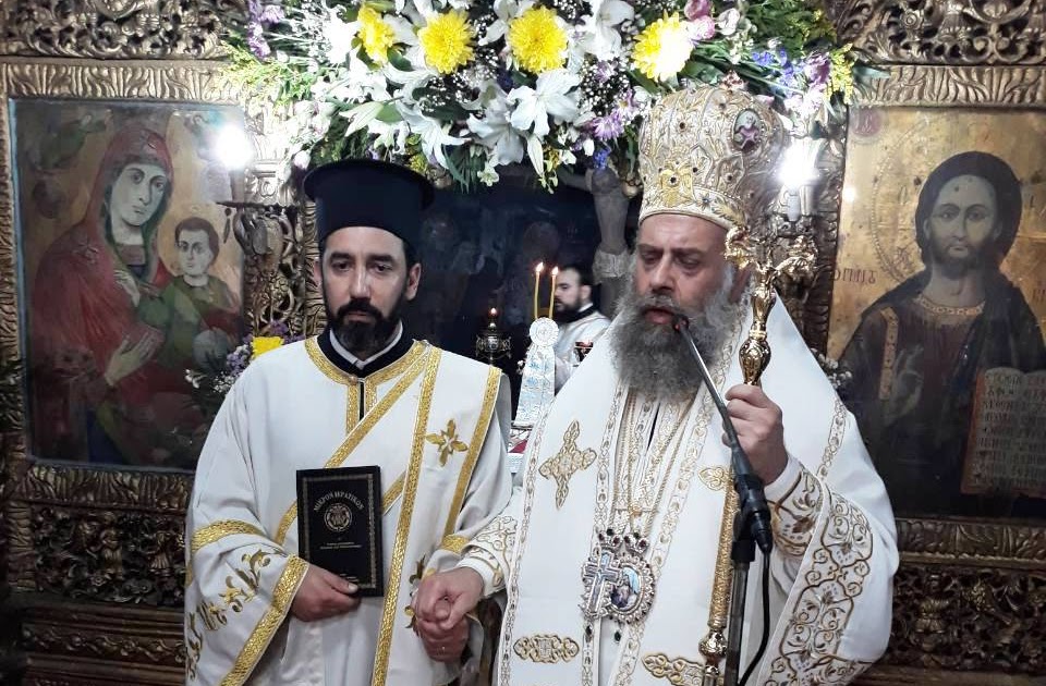 Χειροτονία διακόνου σε πρεσβύτερο στη Μητρ. Θεσσαλιώτιδος