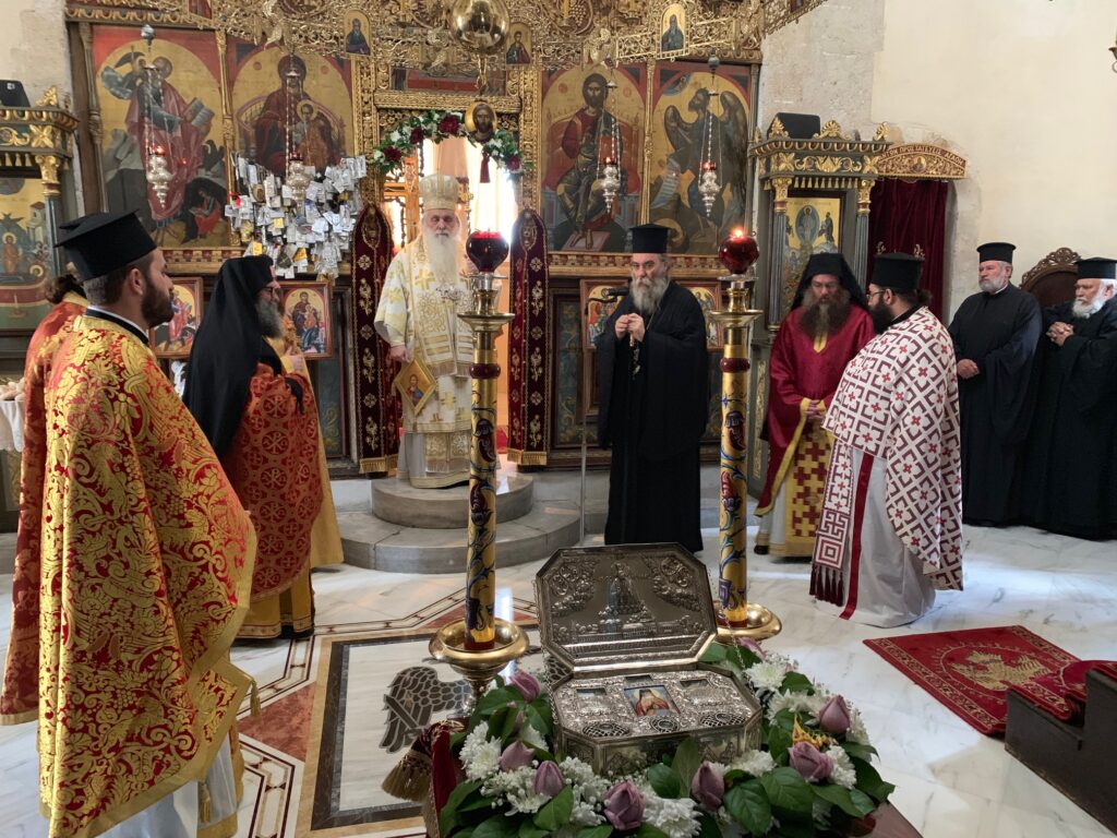 Ευλογία Αγ. Λουκά Αρχιεπισκόπου Κριμαίας του Ιατρού στην Κίσαμο