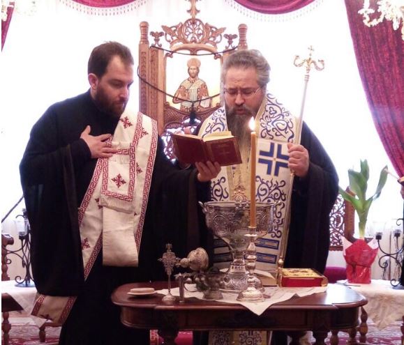 Aγιασμός στο Επισκοπείο Λευκάδας