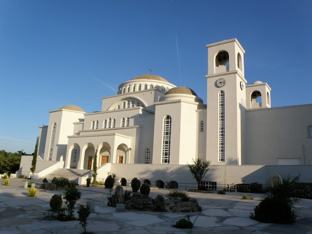 Η Αγία Βαρβάρα Παλαιού Φαλήρου επισκέπτεται τον Άγιο Πορφύριο