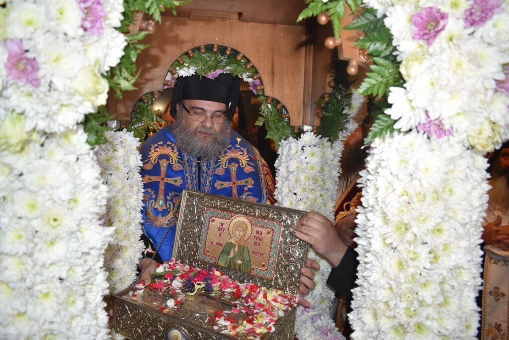 Λεμεσός: Από την υποδοχή του Τιμίου Λειψάνου της Αγίας Ματρώνας (ΦΩΤΟ)