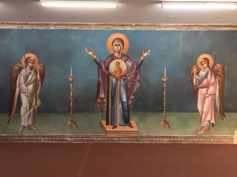 Έλληνες εικονογραφούν Εκκλησία στο Λόβλαντ του Κολοράντο