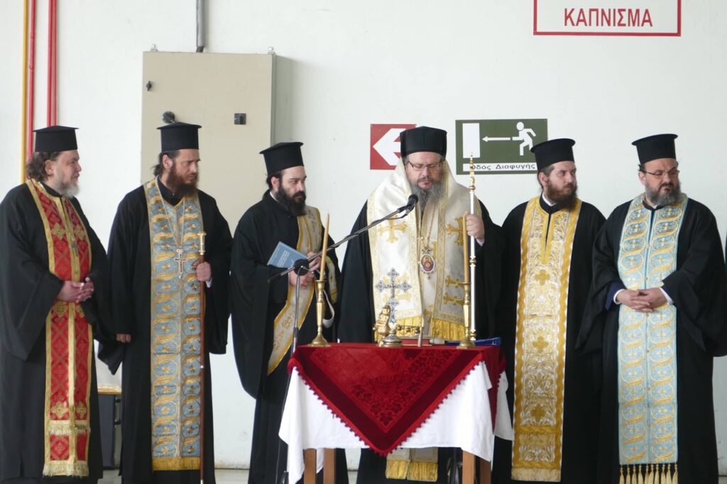 Στο Αρχηγείο Τακτικής Αεροπορίας ο Μητρ. Λαρίσης