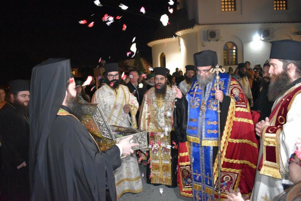 Το Τίμιο Λείψανο της Αγ. Ματρώνας της Αομμάτου στη Λεμεσό